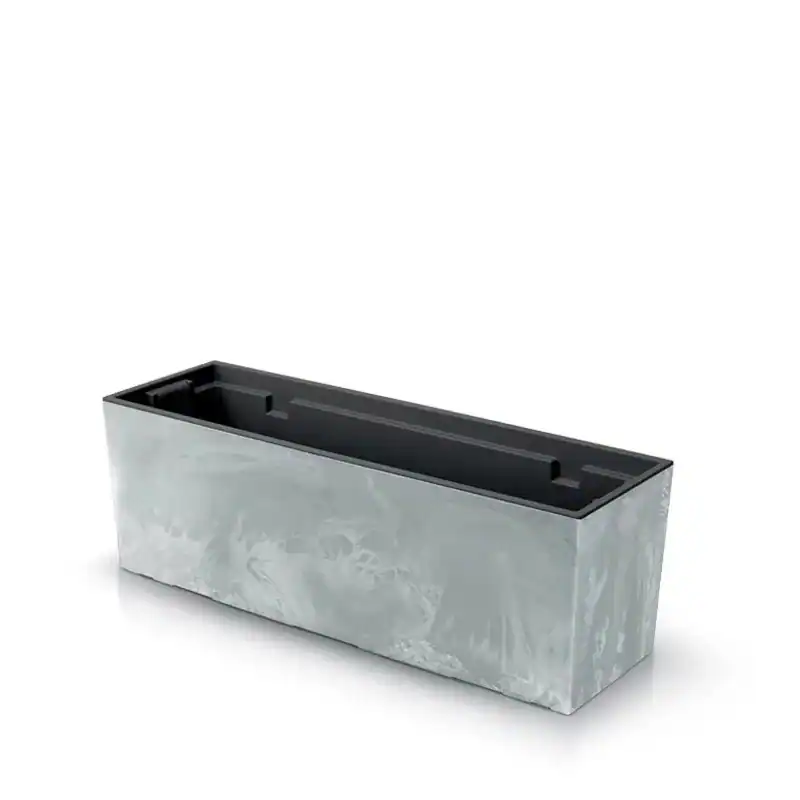Blumentopf Blumenkasten Pflanzgefäß Blumenkübel Beton Innentopf 77cm