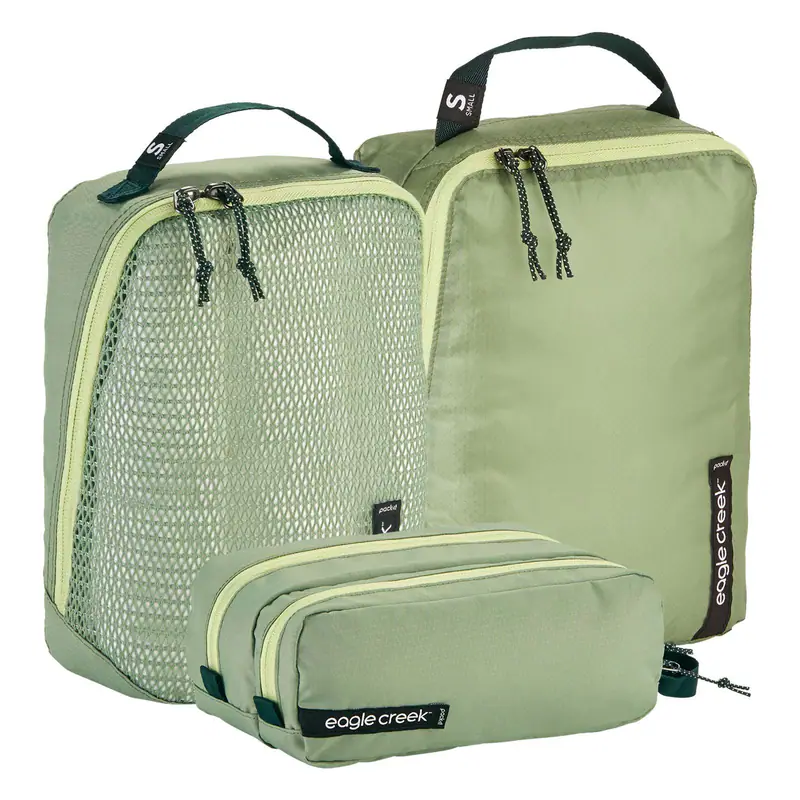 eagle creek Pack-It Overnight Set Packsack Kosmetiktasche Mossy Green grün Neu