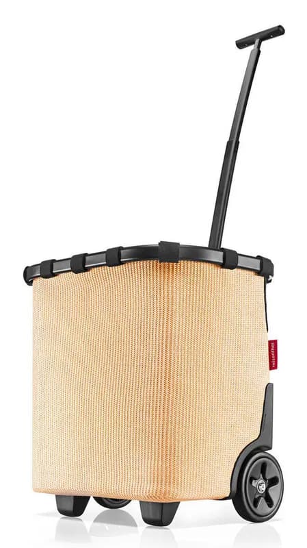 reisenthel carrycruiser Einkaufstasche trolley frame raffia black OE7079
