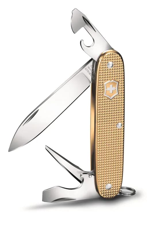 VICTORINOX Taschenmesser Pioneer Alox Limited Edition 2019 gold 0.8201.L19