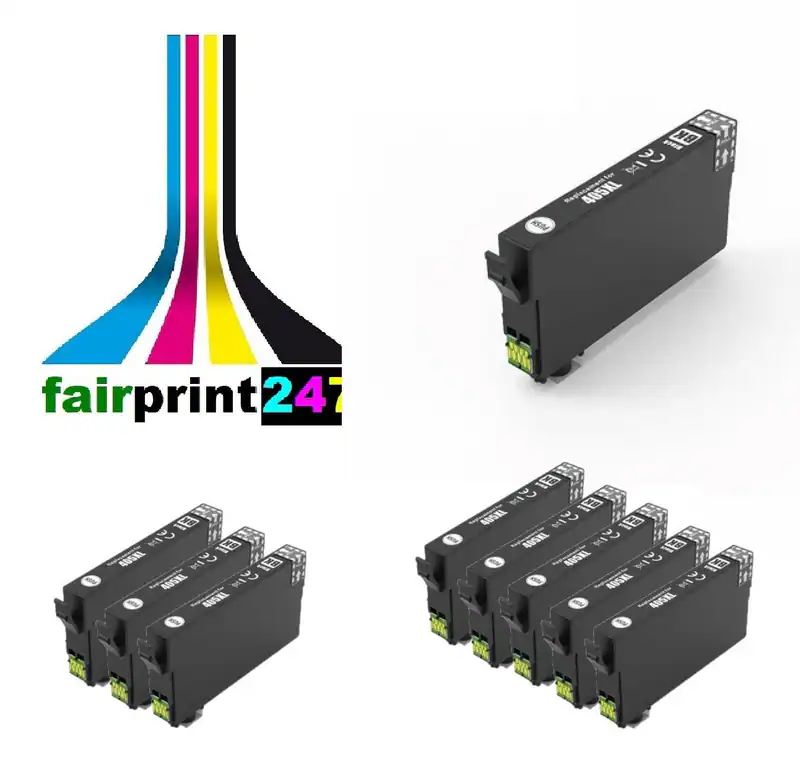 XL-Patronen schwarz für Epson WorkForce WF-7310 WF-7830 WF-7835 WF-7840 WF-3820