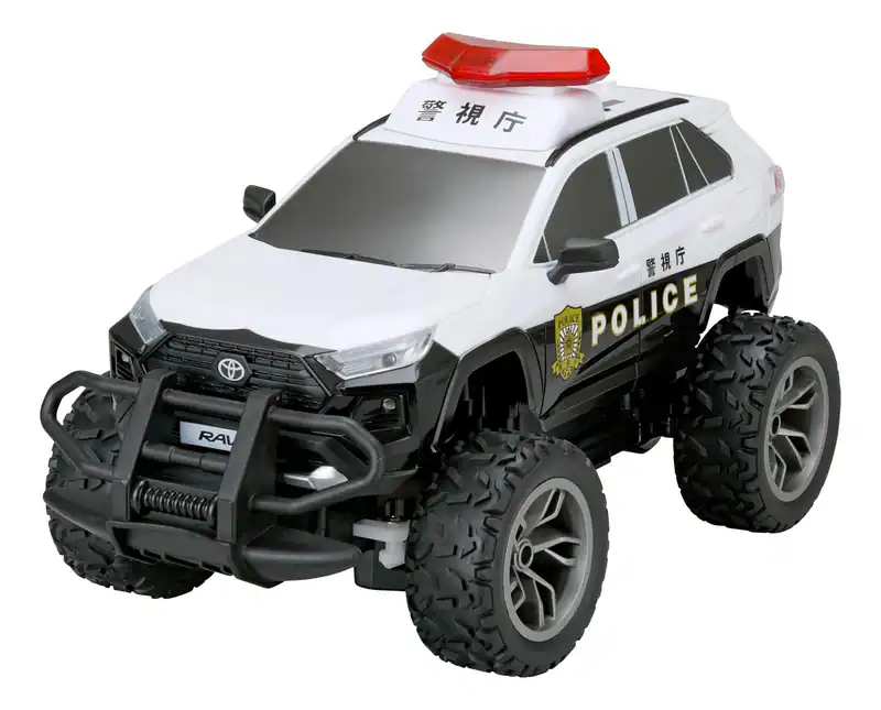 Happinet 1/18 RC Toyota RAV4 Patrol Car (Zielalter 6 Jahre ~)