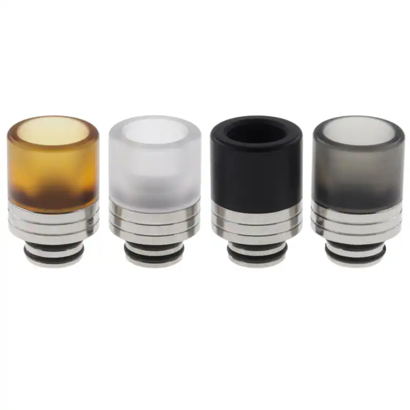 Drip Tip 510 Anschluss Verdampfer Mundstück mit Filtersieb Acryl Driptip, D292-2