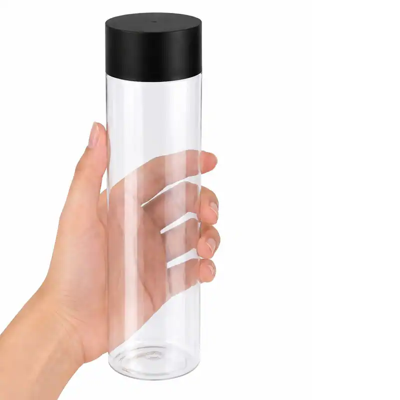 Saftflaschen Set 500ml schwarzer Schraubverschluss Wiederverwendbar Getränke