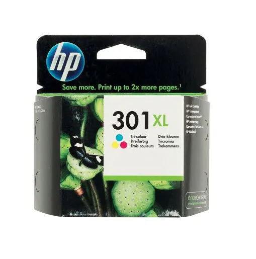 Original HP 301XL color OfficeJet 2620 2622 2624 4630 e-AiO DATUM 08/2019