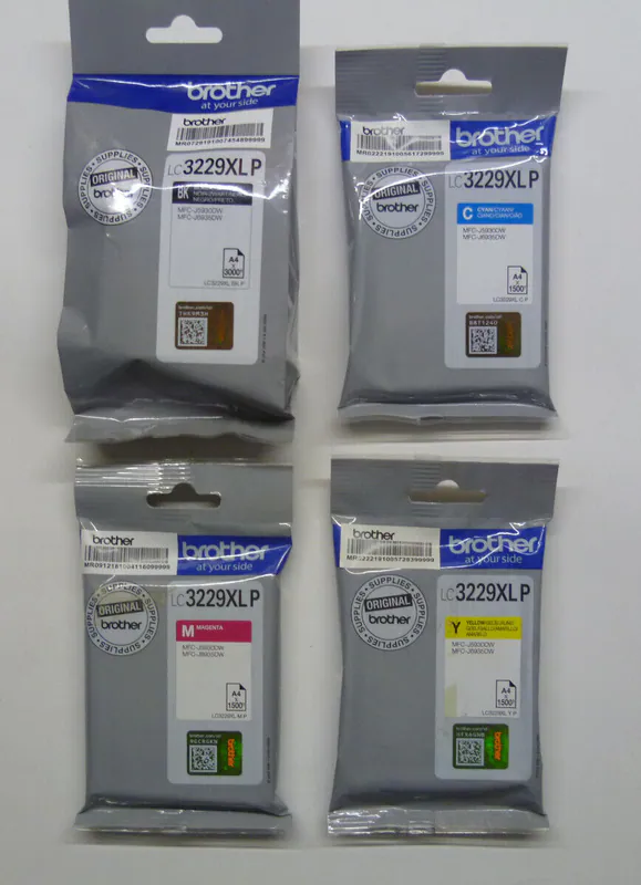 Original Brother LC3229XL MultiPack MFC-J5930DW MFC-J6935DW OVP DATUM 2021-2023