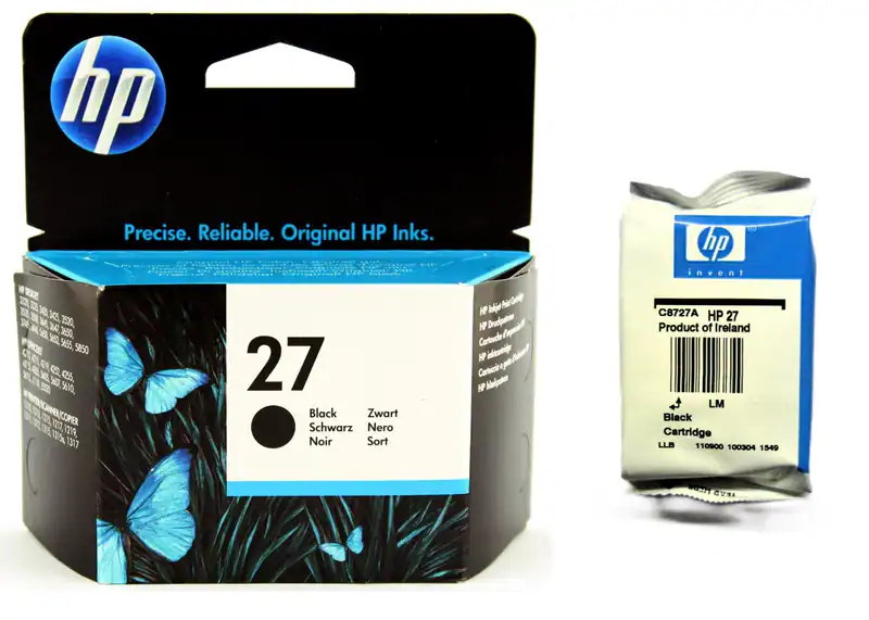 Original HP 27 schwarz Tintenpatrone Druckerpatrone Tinte Patrone o.V.
