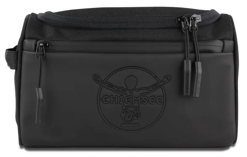 CHIEMSEE Wash Bag Kulturbeutel Black schwarz Neu