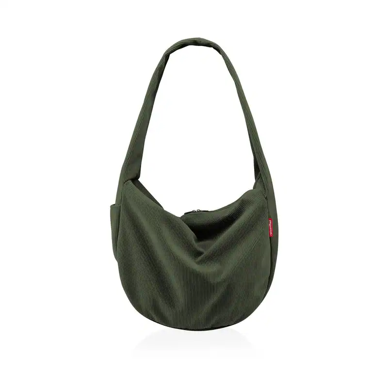 reisenthel Tasche Einkaufstasche moonbag cord dark matcha GO5057