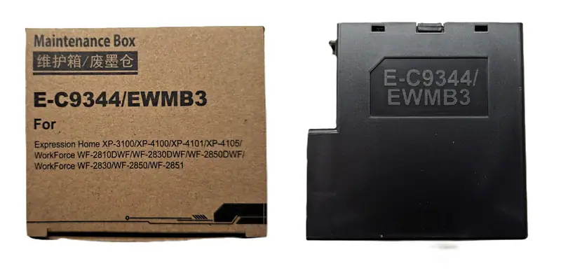 Resttintenbehälter ersetzt Epson C9344 für EcoTank ET-2840 incl. Zubehör