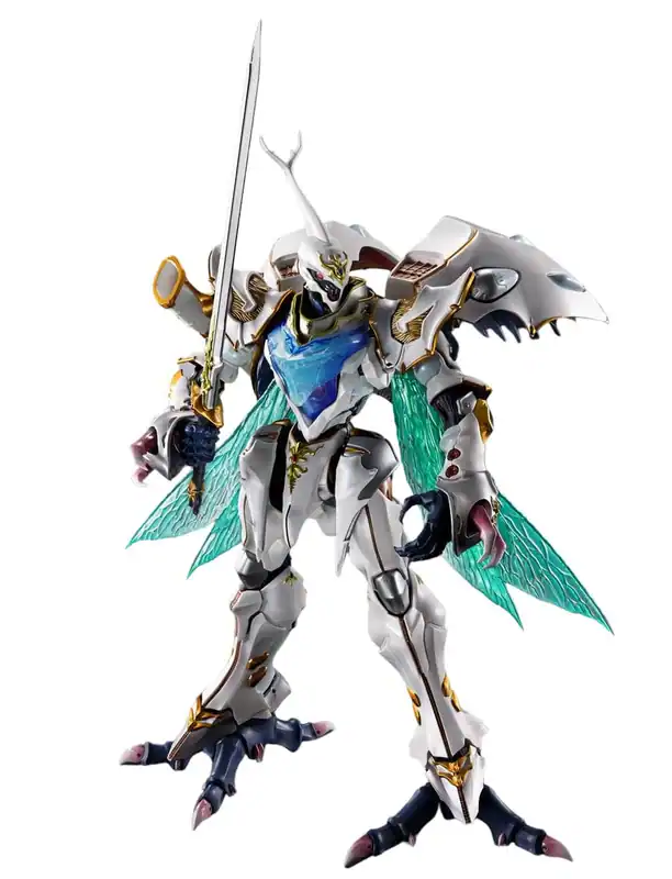 TAMASHII NATIONS METAL BUILD DRAGON SCALE Sirbine (White Treasure) 210mm
