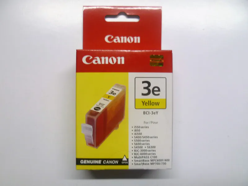 Original Canon BCI-3eY BCI-3Y BCI-3 gelb yellow BCI3Y BCI3eY versiegelt neu