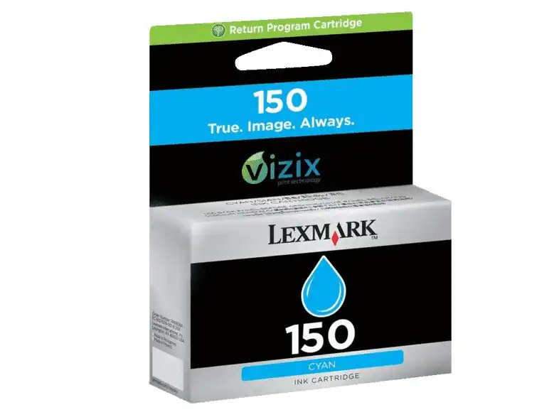 Original Lexmark 150 cyan 14N1608E S315 S415 S515 S615 Pro750 Pro915 -- in Folie