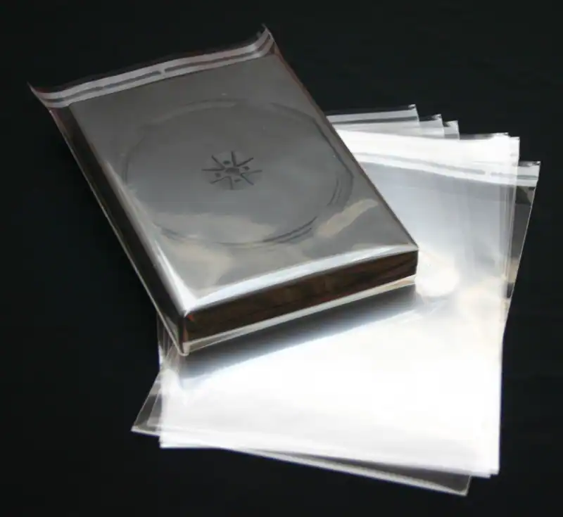 100 St. DVD Schutzhüllen mit Verschluss für Hüllen bis 27 mm dicke