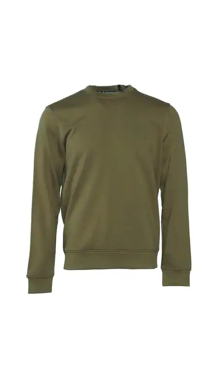 John Richmond Herren Sweatshirt Grün Rundhals Größe L UMP26025FE