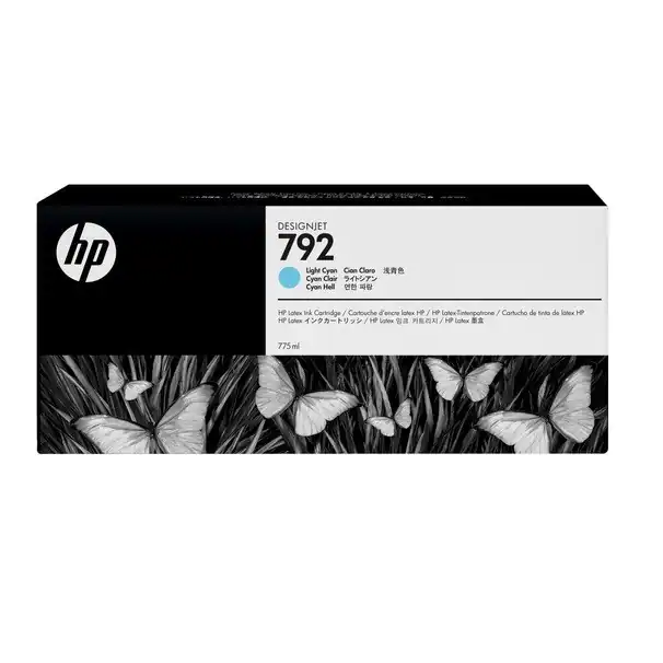 Original HP 792 light cyan DesignJet L26500 L28500 LATEX 210 260 280 OVP 2018