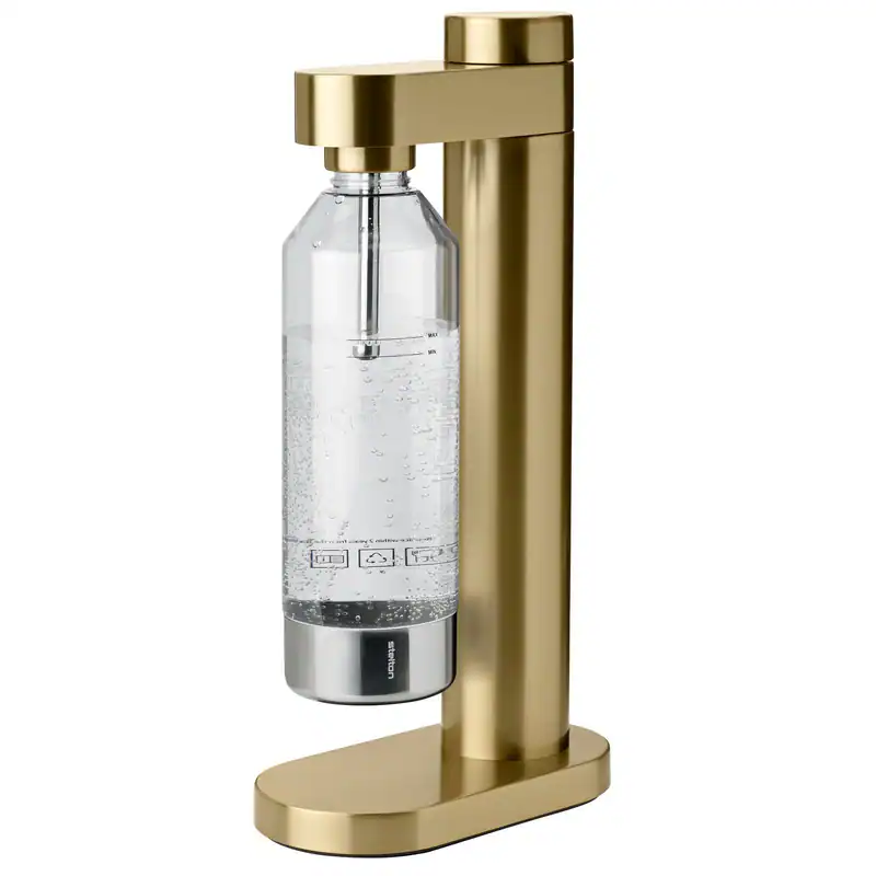 BRUS Carbonator Wassersprudler brushed brass 2100-3