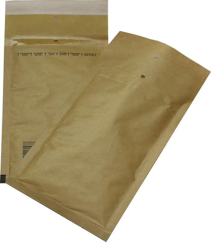 100 St Luftpolsterversandtaschen Gr 2 B braun 140x225 Briefumschläge DIN A6+ C6