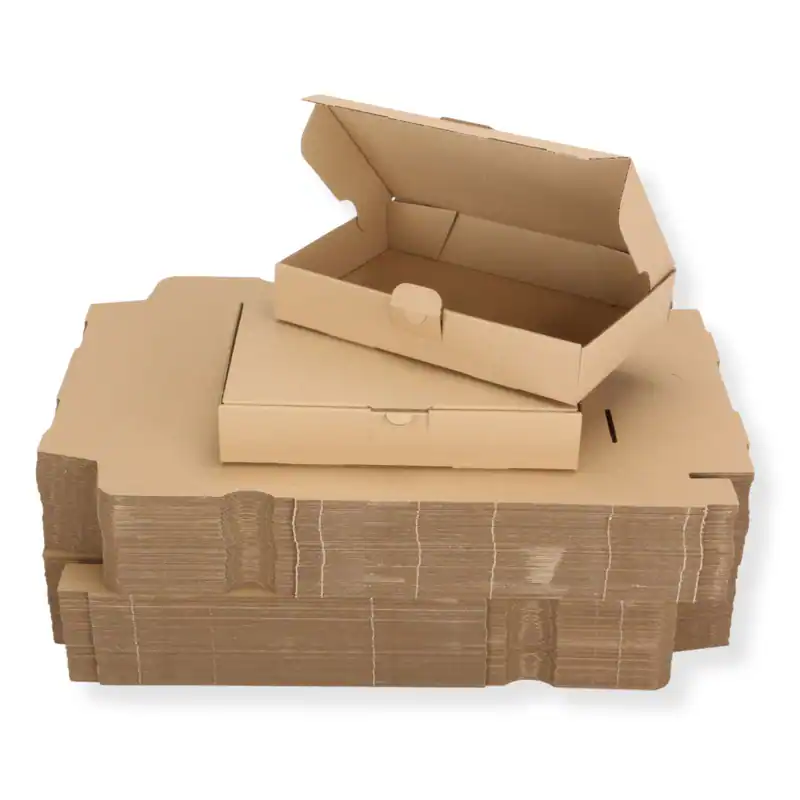 100 St. Maxibriefkarton-& Warensendung 240x160x45 mm DIN A5 braun Faltkarton