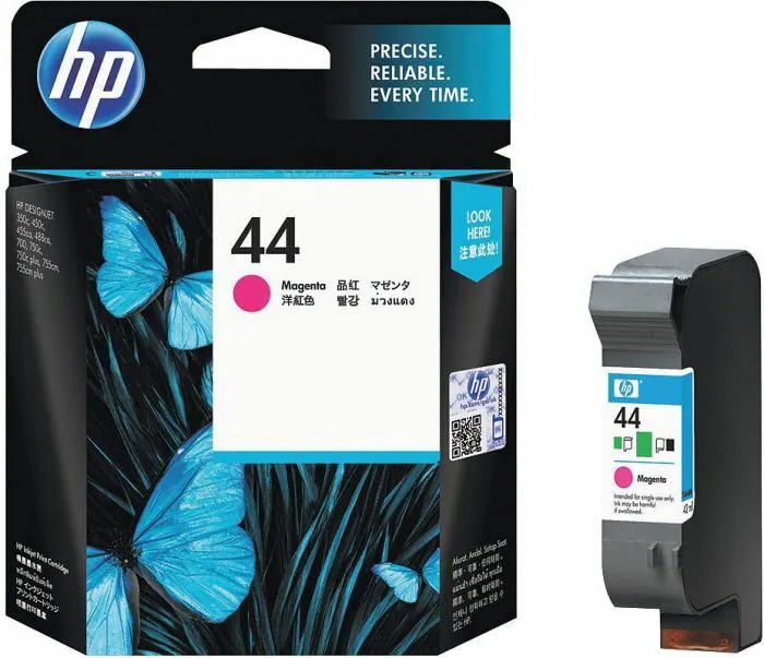 Original HP 44 Magenta DesignJet 350 450 455ca 750 plus 755cm o.V. mit GARANTIE