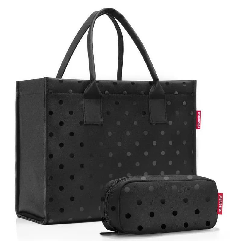reisenthel Tasche Einkaufstasche daily shopper glossy Set 1 dots DQ7075