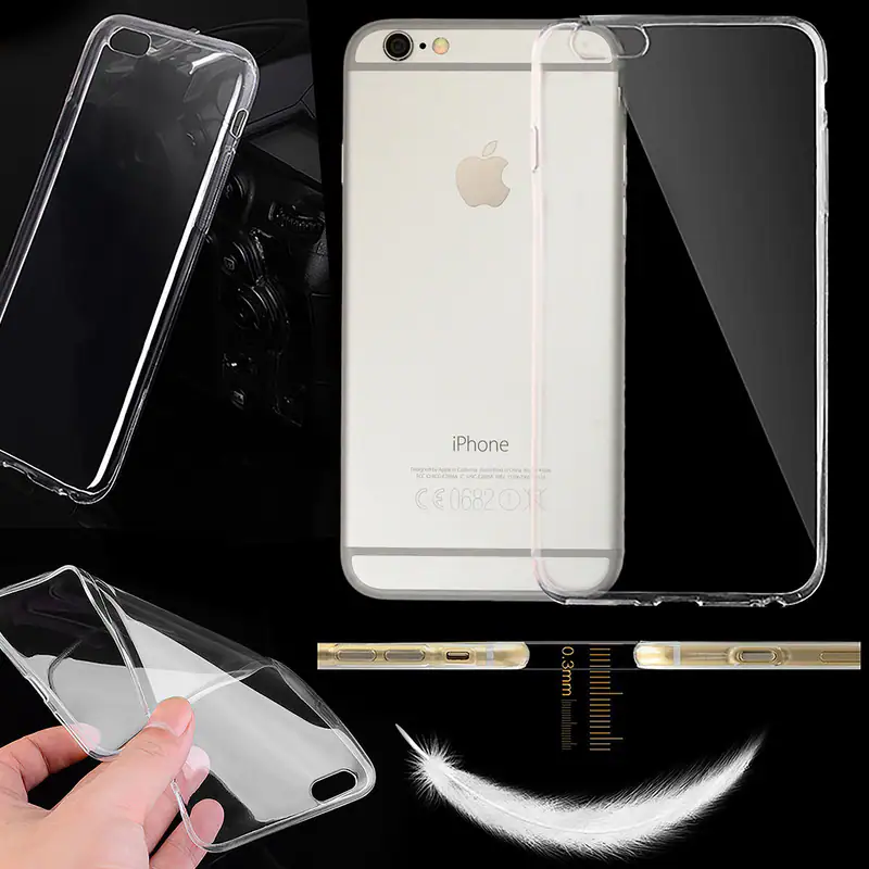 TPU Hülle iphone 6 6s plus schutzhülle bumper case dünne tasche cover premium