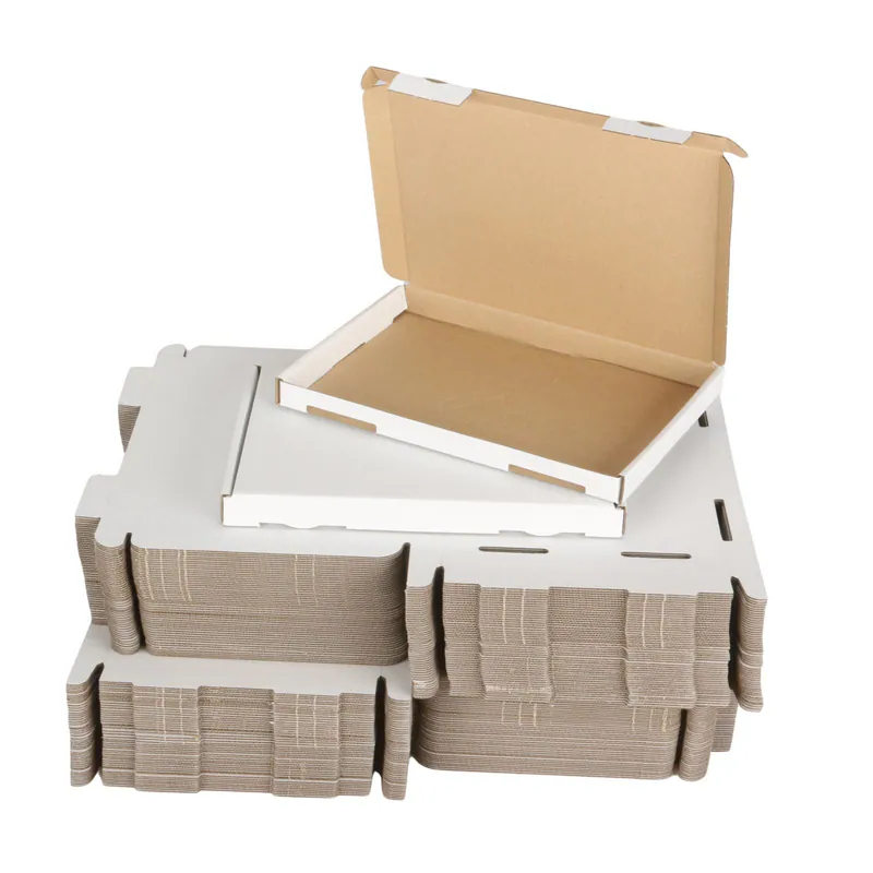 100 St. Großbriefkarton-& Warensendung 230x160x20 mm DIN A5 weiß Faltkarton