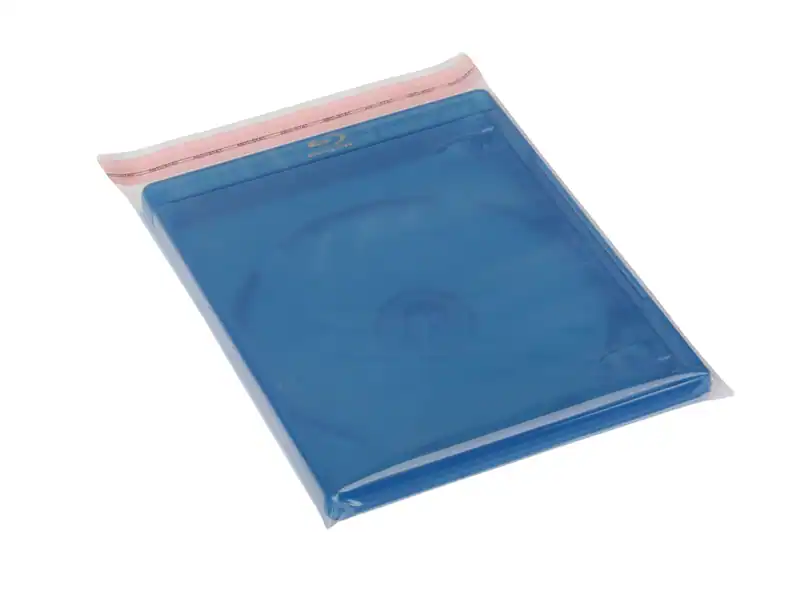 50 St. Schutzhüllen für Blu-ray Boxen 11-12 mm Dicke mit Klappe & Verschluss