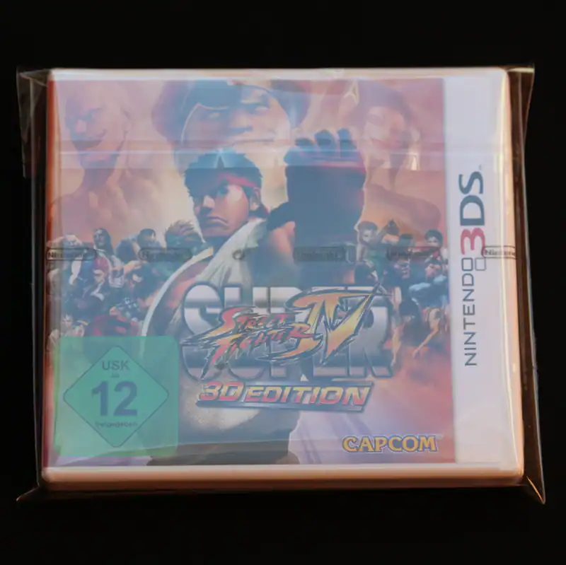 Schutzhüllen Nintendo 3 DS Spiele Box 153x131 mm Sleeves protection100 St.