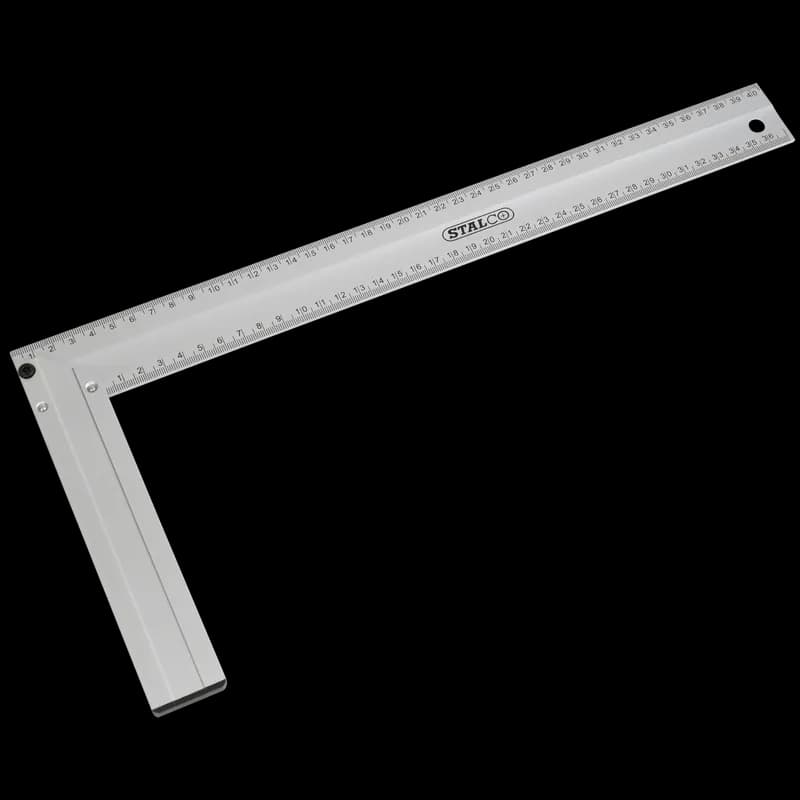 Aluminiumwinkel 400 mm S-11940 – Präzisionswerkzeug für Tischler- und Metallarbe