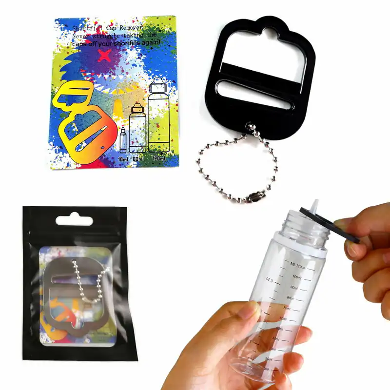 60ml Blau mit Skala PET Leerflasche Flasche Bottle Liquid Tropfflaschen Blue
