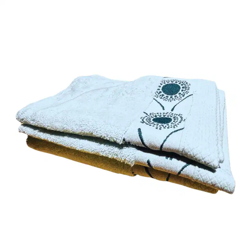 Handtuch in Blau, 450 g/m², Ägyptische Baumwolle, Ultrasoft, 30x50 cm