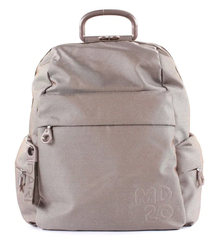 MANDARINA DUCK MD20 Backpack Rucksack Tasche Taupe Beige Neu