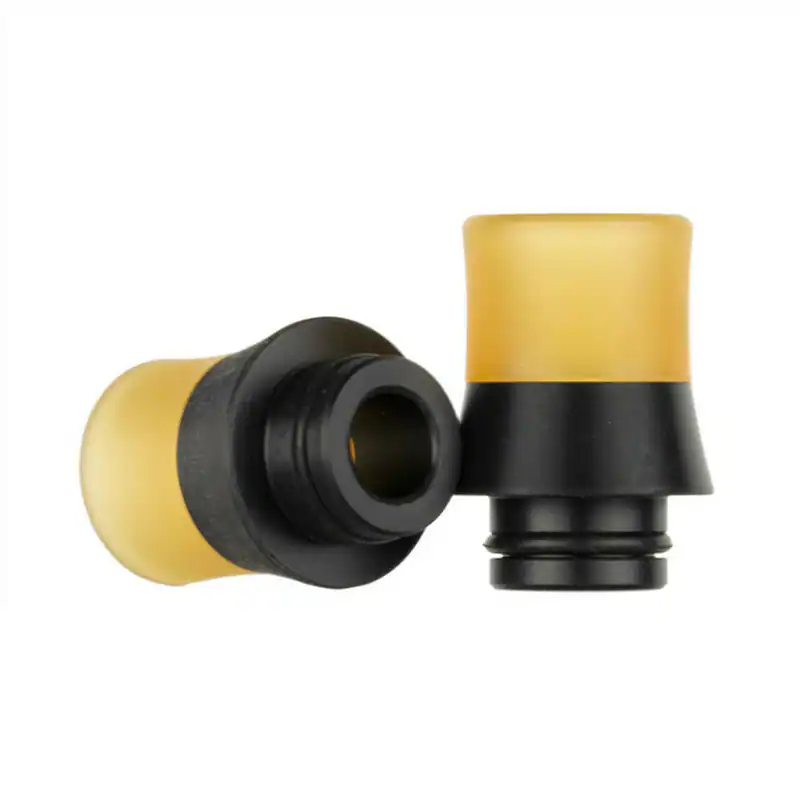 Drip Tip 510 Mundstück für Verdampfer POM / Resin schwarz Harz D339-2