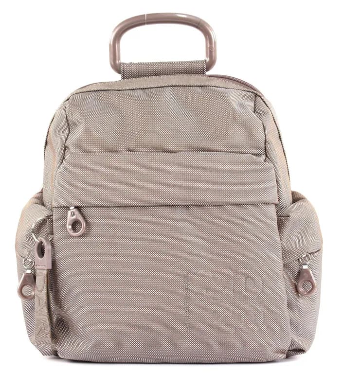 MANDARINA DUCK MD20 Backpack S Rucksack Tasche Taupe Beige Neu