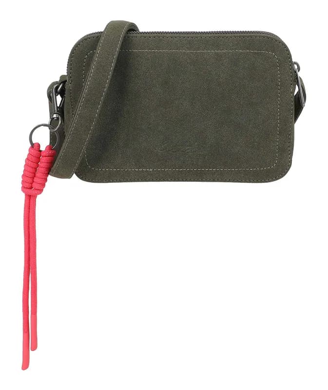 Fritzi aus Preußen Jony Suede Jacky Cross Bag Umhängetasche Tasche Dark Olive