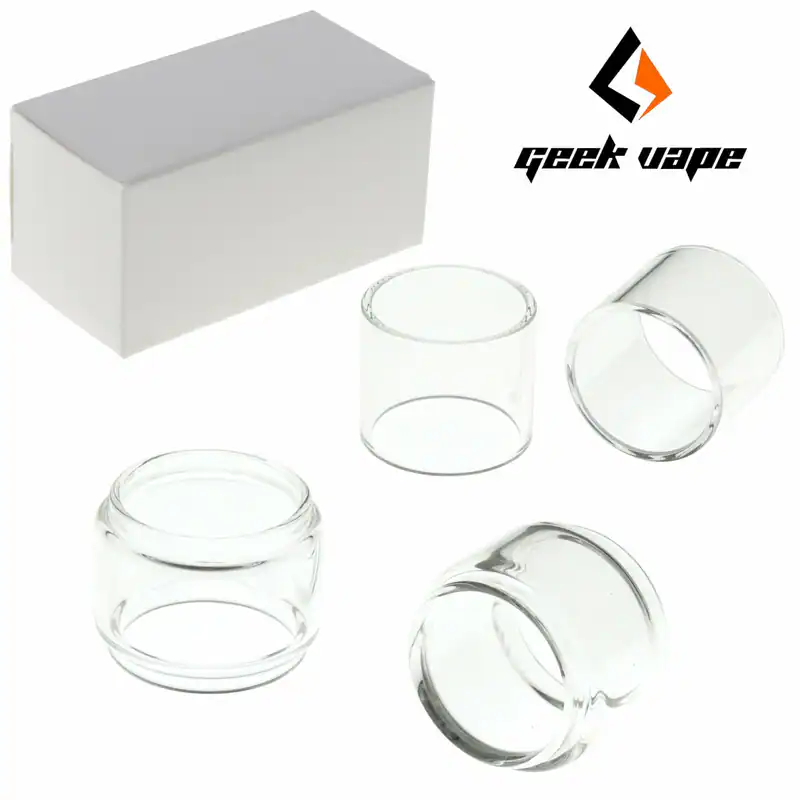 2 Stück GeekVape Ersatzglas für Ammit Blitzen Zeus Creed Aegis Tube Tank Pyrex