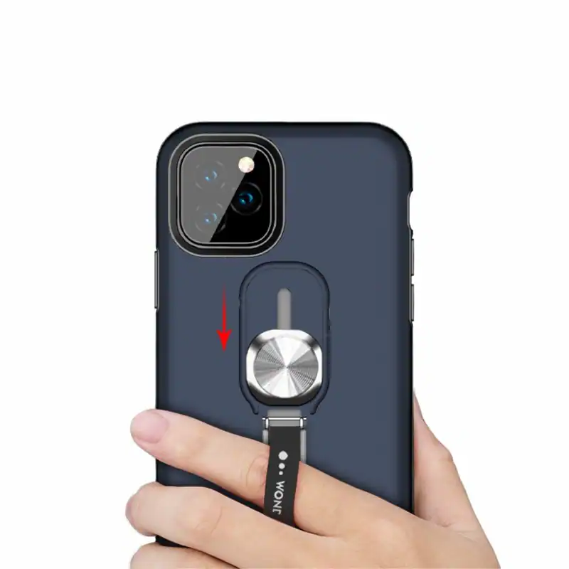 Apple iPhone 11 / Pro / Max Schutzhülle Ständer Griff Handyhülle Case Cover M12
