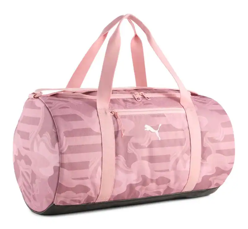 PUMA AT ESS Barrel Bag Sporttasche Tasche Rosy Outlook - Concept 2 rosa schwarz