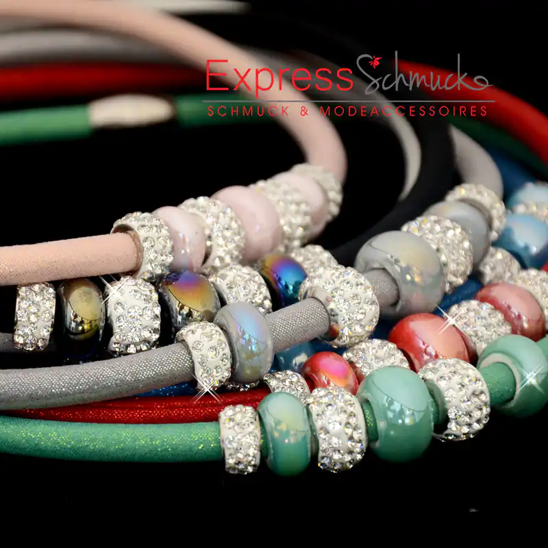 Armband Magnetarmband Damen mit Strass Kugel Schmuckelement Chakra Glitzer Neu