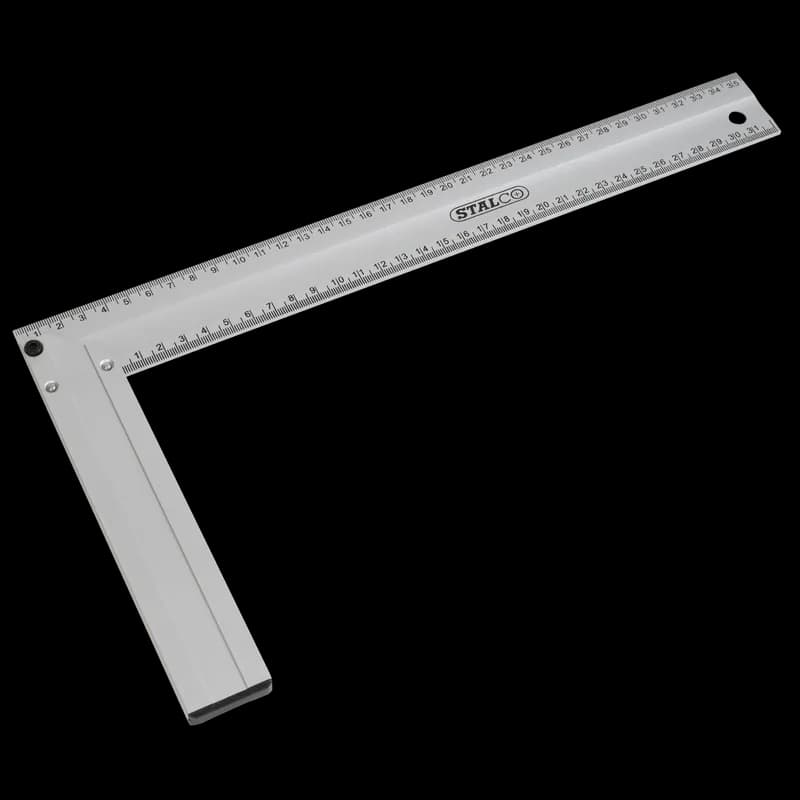 Anschlagwinkel Holzmarkierungswinkel Aluminiumwinkel 350 mm präzise Messungen