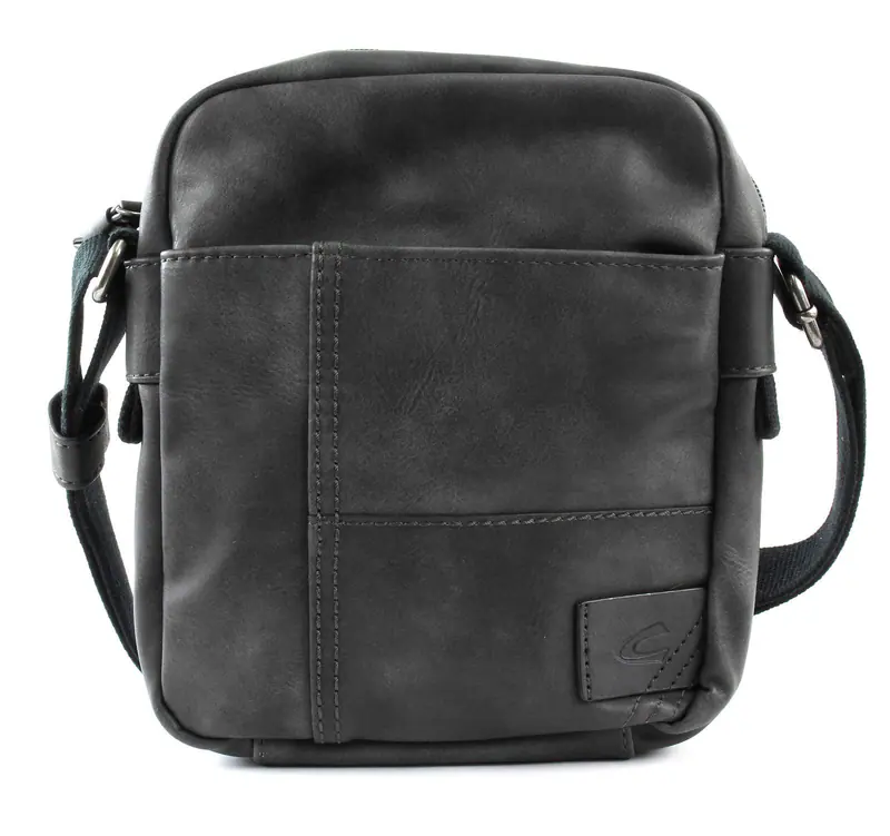 camel active Laos Shoulder Bag Umhängetasche Tasche Black Schwarz Neu