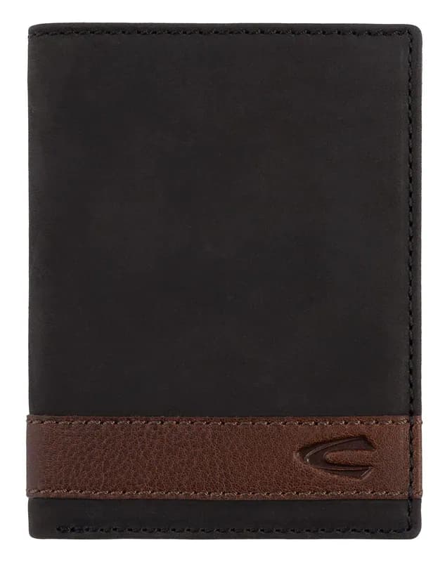camel active Taipeh Combi Wallet Geldbörse Black Schwarz Neu