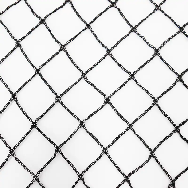 Teichnetz 3m x 4m schwarz Fischteichnetz Laubnetz Netz Vogelschutznetz robust