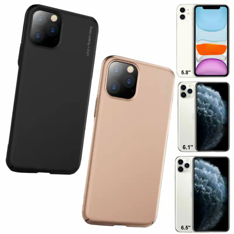 iPhone 11 / Pro / Max Schutzhülle X-LEVEL Slim Handyhülle PU Premium cover M16-2