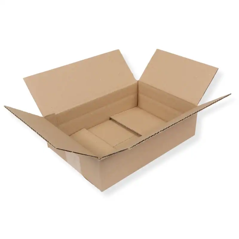 Faltkarton 270x190x80 mm, DIN C5/B5 Format, DHL Kleinpaket, Postkarton, braun