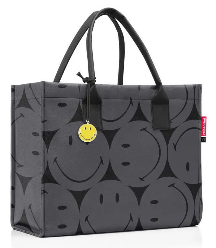 reisenthel Tasche Einkaufstasche daily shopper Smiley Grey DN7085