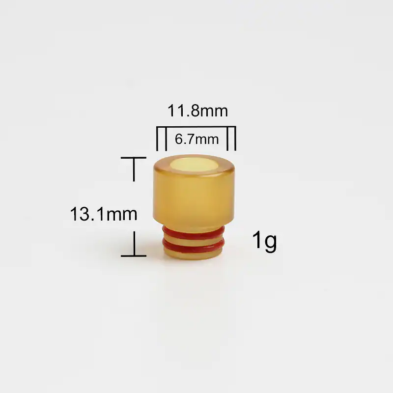 Drip Tip 510 Anschluss für Verdampfer Resin Harz Mundstück PEI Driptip D230-1