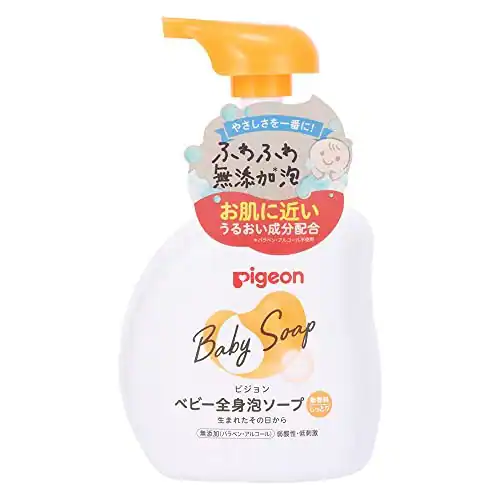 Baby Ganzkörper Schaumseife feucht 500ml JPN
