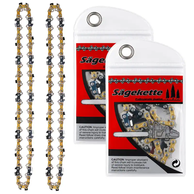 2 Sägeketten Vollmeißel 30cm 3/8" 1,1 mm 45 TG für Dolmar ES31, ES32, ES33